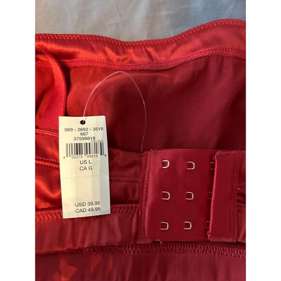 NWT Aerie Large Red Satin Bra - Picture 3 of 3